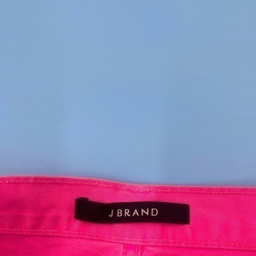 J. BRAND Hot Pink Denim Shorts - Picture 3 of 4